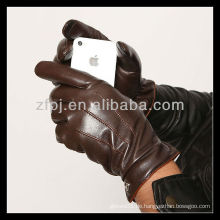 2013 CCTV maßgeschneiderte Leder Touchscreen Handschuh